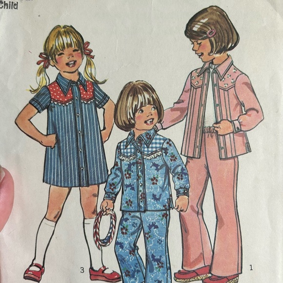 5/$25 Simplicity sewing pattern 6792 girl dress size 4 💙 - Picture 3 of 8